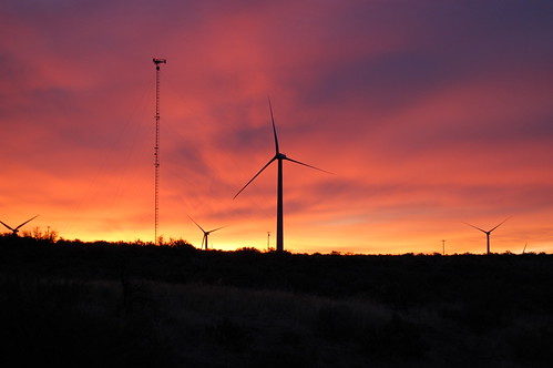sunrise pinkclouds windturbines boylstonwa