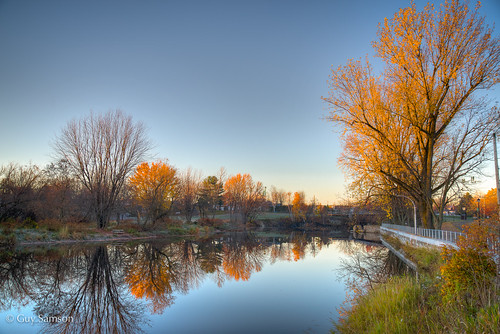 autumn fall automne river rivière reflet reflexions reflexion hdr victoriaville victo nikond600 rivièreduquébec rivièrenicolet guysamson nikkor2485ged