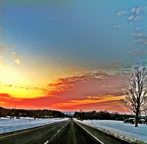 sunset centralnewyork ontheroad cazenovia cazenovialake madisoncountyny route20west