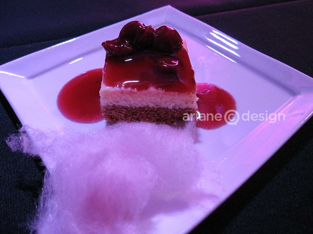 Society's Cherry cotton candy cheesecake