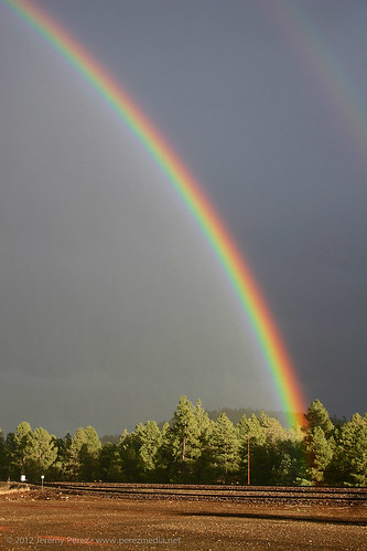 weather rainbow stormchase