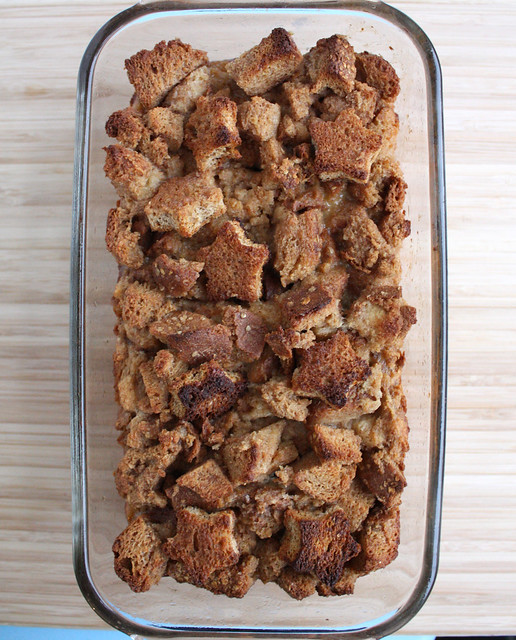 Bread Pudding with Salted Caramel Sauce