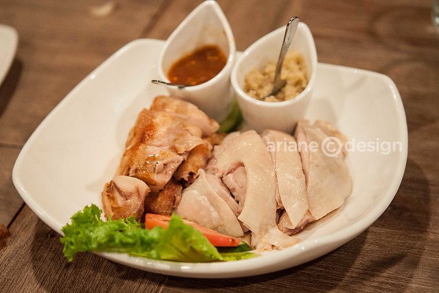 Kaya Malay Bistro/deboned Hainanese chicken two ways