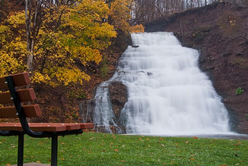 autumn waterfalls orleanscounty glenfalls holleyfalls holleycanalfalls canalfalls