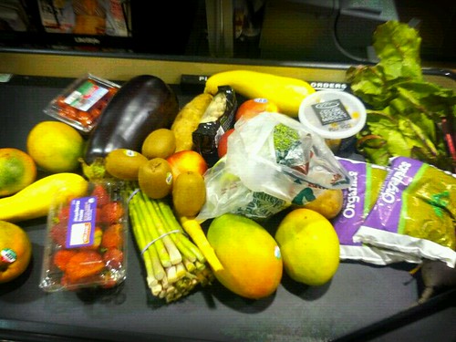 vegan grocery shopping