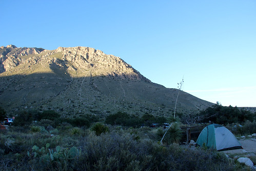 sunset mountain texas nps tx tent campground guadalupemountains deaftalent deafoutsidetalent deafoutdoortalent