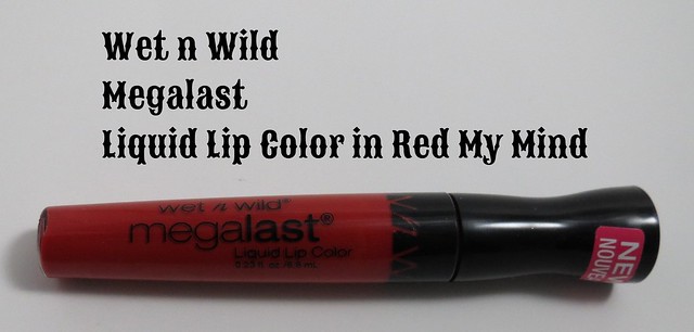 Wet n Wild Megalast Liquid Lip Color in Red My Mind