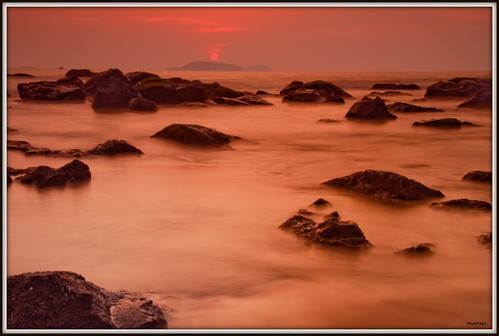 ocean longexposure sunset sea india beach nature beautiful landscape goa arabian rumi konkan bogmalo bogmalobeach