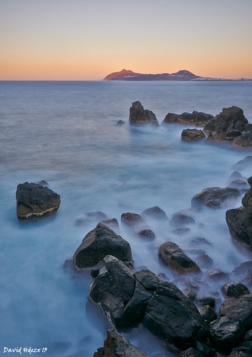 sunset sea grancanaria mar stones canarias puestadesol piedras islascanarias océano