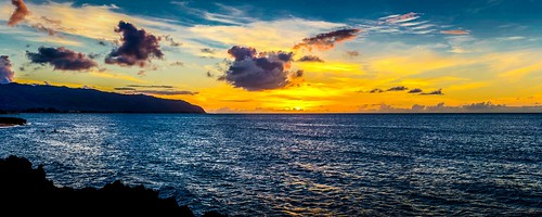 ocean travel sunset sun beach water landscape hawaii nikon oahu scenic tourist tropical aliibeach islandscene d5100 nikond5100