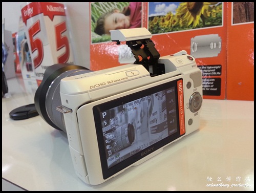 Interchangeable Lens Camera Promotion by SenQ - Sony NEX-F3K