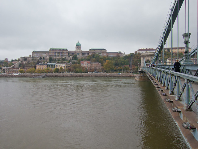Budapest's iconic Chain Bridge