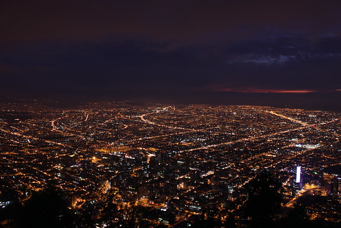 urban skyline colombia cityscape bogotá