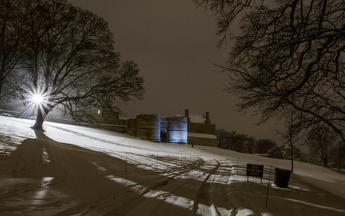 A winter evening at The Castle