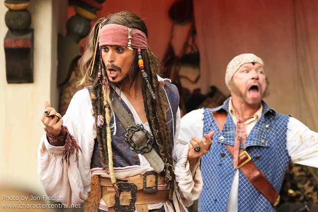 WDW Sept 2012 - Captain Jack Sparrow's Pirate Tutorial