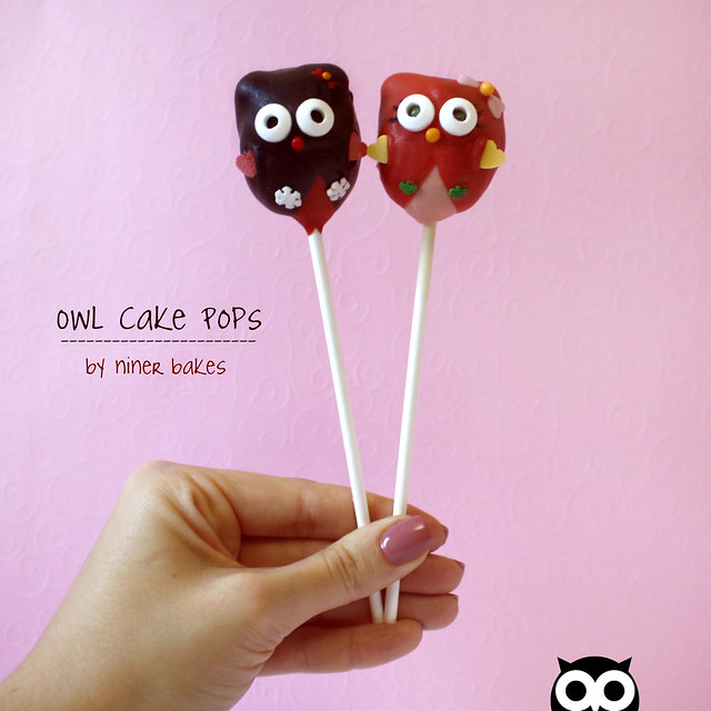 Cute Owl Cake Pops