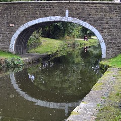 Under the bridge over the canal