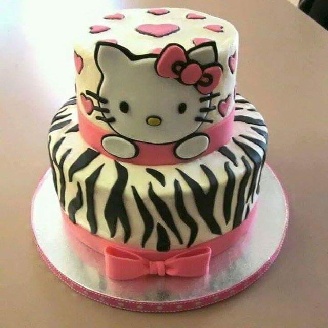 Hello Kitty Cake by Engy Rezk