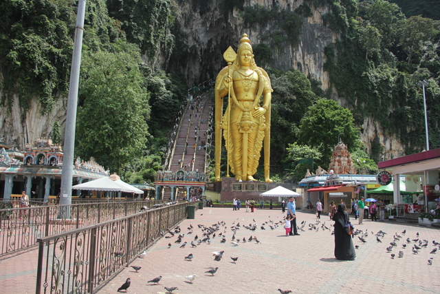 Entrance to the Batu Caves in Malaysia