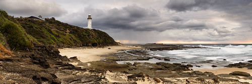 lighthouse seascape beach clouds sunrise landscape sand rocks nsw newsouthwales carlzeiss norahhead zf2 planart250 nikond800e