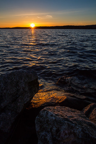 finland ranta auringonlasku centralfinland leppälahti jyväskyläsubregion