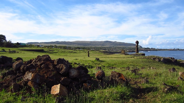 Morning from the North Coast of Rapa Nui - Ahu Tahai