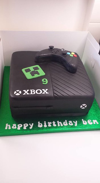 Xbox One Cake by Beverley Fellows of Bake-a-cake