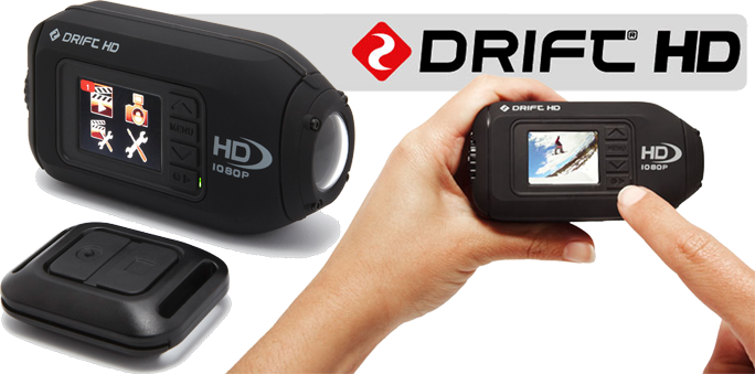 Drift HD Full HD 1080 Action Video Camera Mini Telecamera Scermo LCD