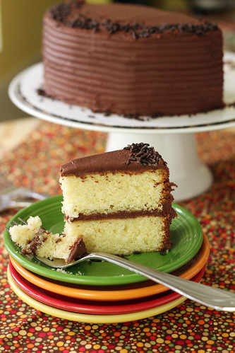 Classic Yellow Cake with Frosting