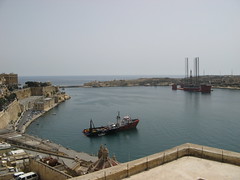 Fort Ricasoli of Grand Harbour in Valletta, Malta Island