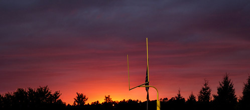 panorama hayward wisconsin canon 60d canon60d clouds trees football field