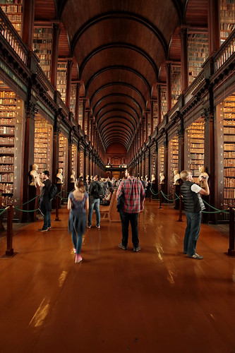 Trinity College: the long room