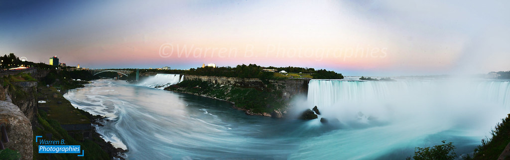 Evening Niagara Falls