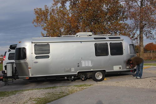 Day 76: Dropping off our Airstream for service.