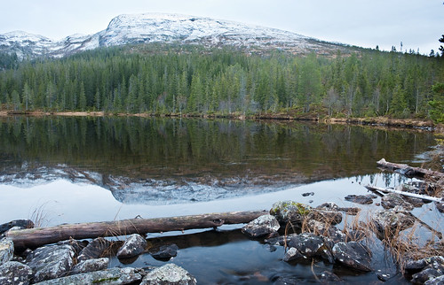 mountain lake reflection water norway norge nikon d3 2012 nordtrøndelag meråker nikond3 afsnikkor2470mm128ged centralnorway steinfjellet tevedalen