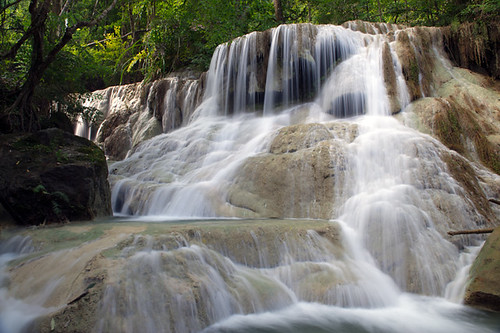 mountain nature water forest thailand waterfall nationalpark kanchanaburi totallythailand