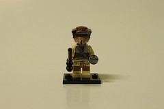 Lego Star Wars Minifigure Boushh Leia Hair Helmet Staff Thermal Detonator 9516 