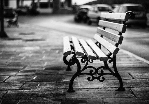 street bw white black monochrome canon bench published dof bokeh depthoffield greece cyclades milos canonef50mmf14usm canoneos40d