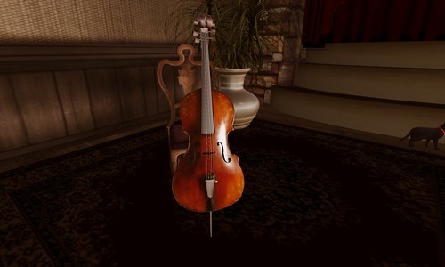 well that's just great, this cello is playing bach