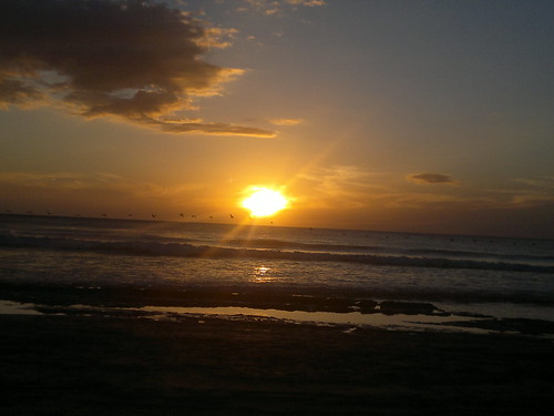 sunset sky beach water skyline clouds landscape atardecer seaside costarica tramonto playa nubes landscpae guanacaste playaavellanas avellanas