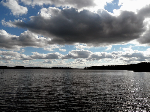 sky lake clouds germany deutschland see himmel wolken brandenburg schauen storkow oderspree grosschauen grosschauenersee