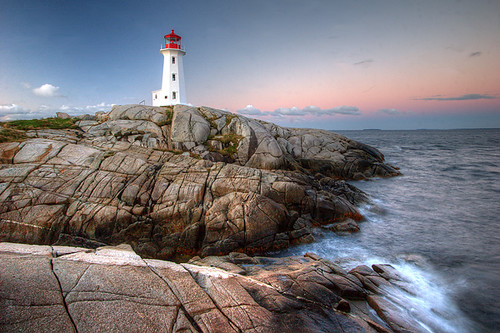 lighthouse canada sunrise novascotia peggyscove