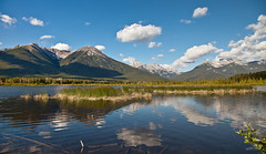 Vermillion lakes Banff Canada