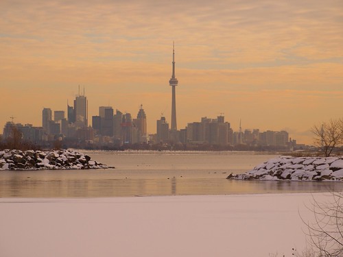 Toronto Skyline at Sunrise