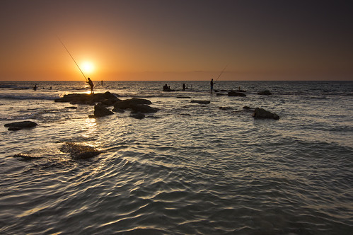 sunset seascape beach water fishermen sony hitech tokina1116mmf28 mygearandme mygearandmepremium mygearandmebronze mygearandmesilver sonya55