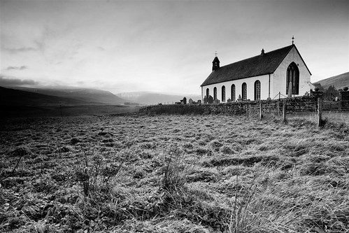 winter church landscape scotland perthshire scottish glen perth loch crieff kirk aberfeldy amulree quaich