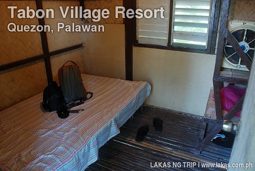 220 Pesos room in Tabon Village Resort in Quezon, Palawan