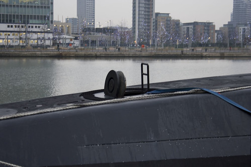 HNLMS Bruinvis in Canary Wharf