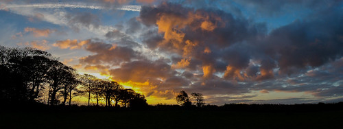light england sky sun colors weather silhouette clouds sunrise landscape countryside cornwall panoramic cloudscape