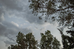 Τα πρώτα σύννεφα μέσα στο φετινό καλοκαίρι τον Δεκαπενταύγουστο 2016 στη Ψίνθο